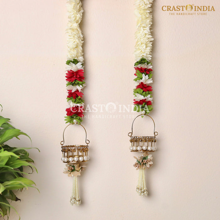 CRASTO INDIA HANDCRAFTED FESTIVE SIDE-HANGINGS #102