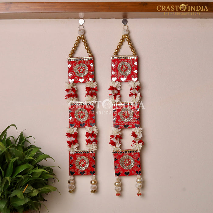 CRASTO INDIA HANDCRAFTED FESTIVE SIDE-HANGINGS #103