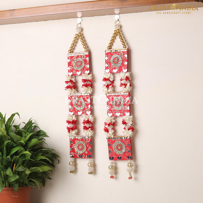 CRASTO INDIA HANDCRAFTED FESTIVE SIDE-HANGINGS #103