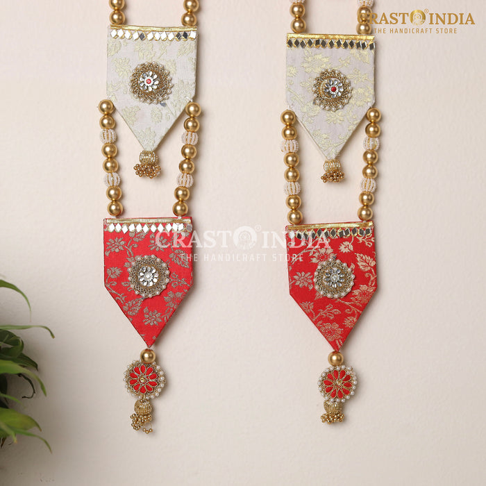 CRASTO INDIA HANDCRAFTED FESTIVE SIDE-HANGINGS #101