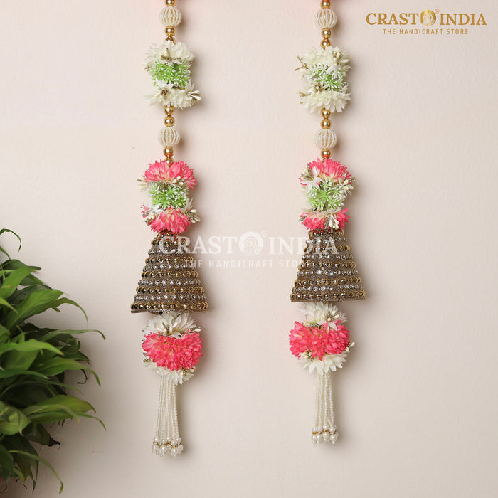 CRASTO INDIA HANDCRAFTED FESTIVE SIDE-HANGINGS #104