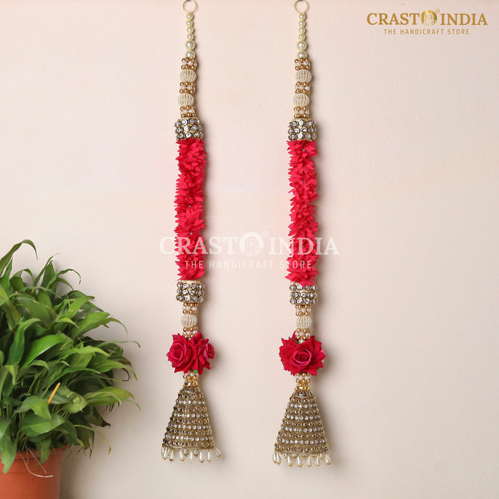 CRASTO INDIA HANDCRAFTED FESTIVE SIDE-HANGINGS #109