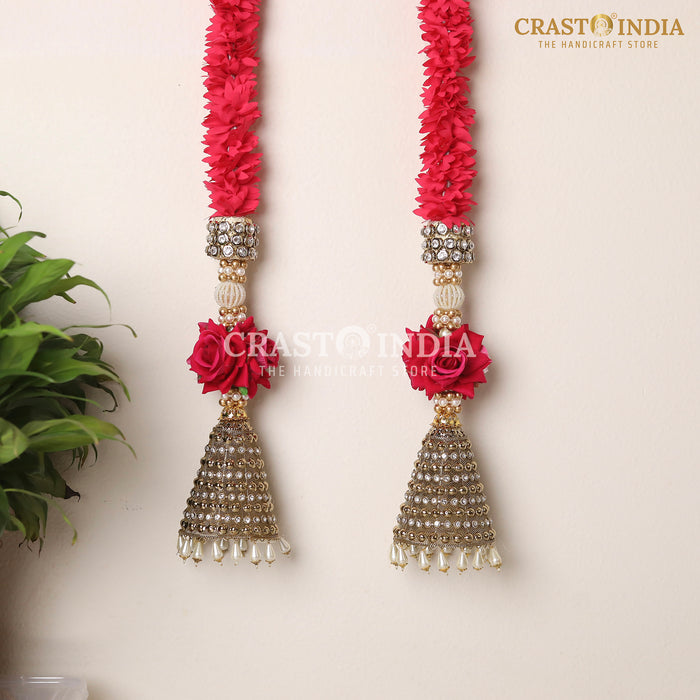 CRASTO INDIA HANDCRAFTED FESTIVE SIDE-HANGINGS #109