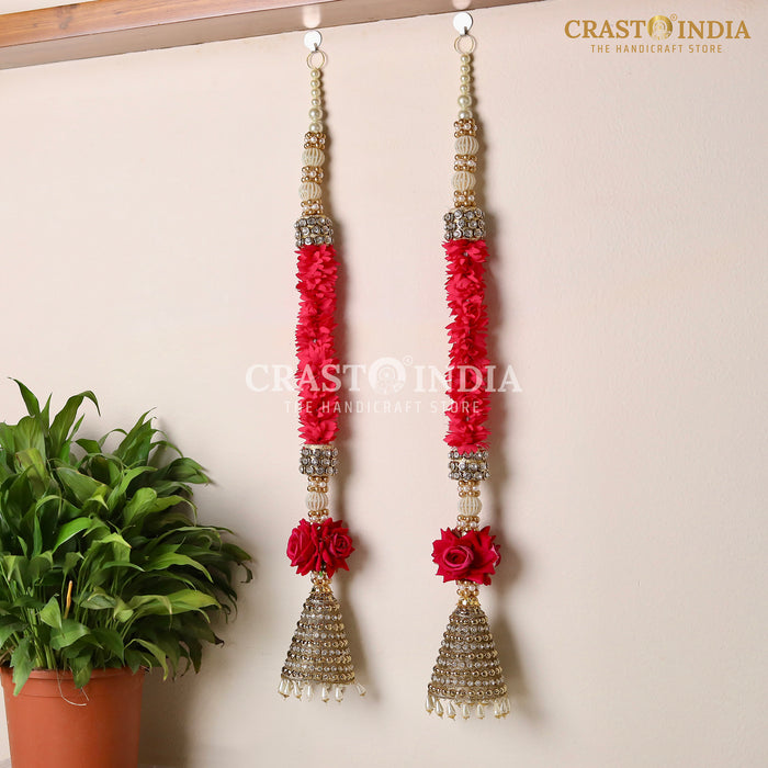 CRASTO INDIA HANDCRAFTED FESTIVE SIDE-HANGINGS #109