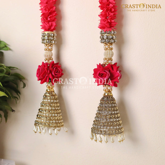 CRASTO INDIA HANDCRAFTED FESTIVE SIDE-HANGINGS #109