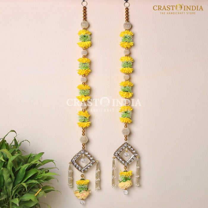 CRASTO INDIA HANDCRAFTED FESTIVE SIDE-HANGINGS #107