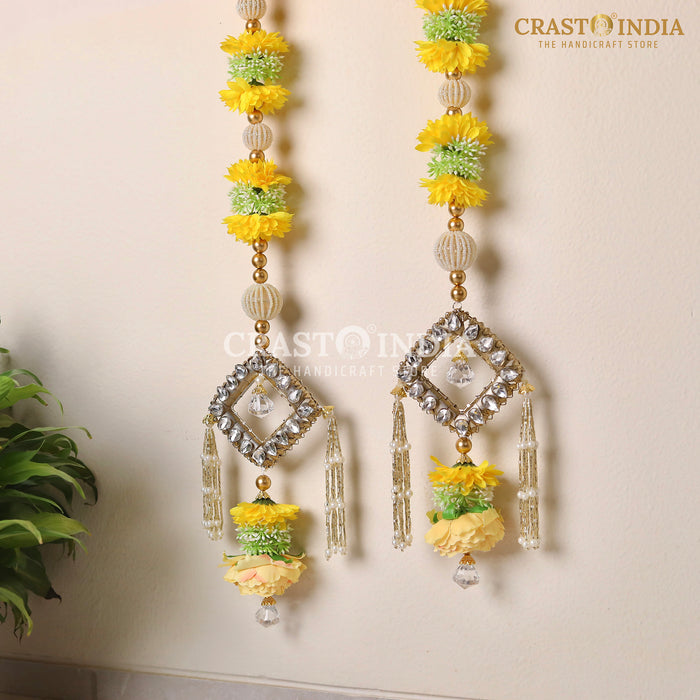 CRASTO INDIA HANDCRAFTED FESTIVE SIDE-HANGINGS #107