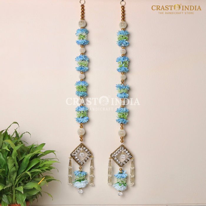 CRASTO INDIA HANDCRAFTED FESTIVE SIDE-HANGINGS #107