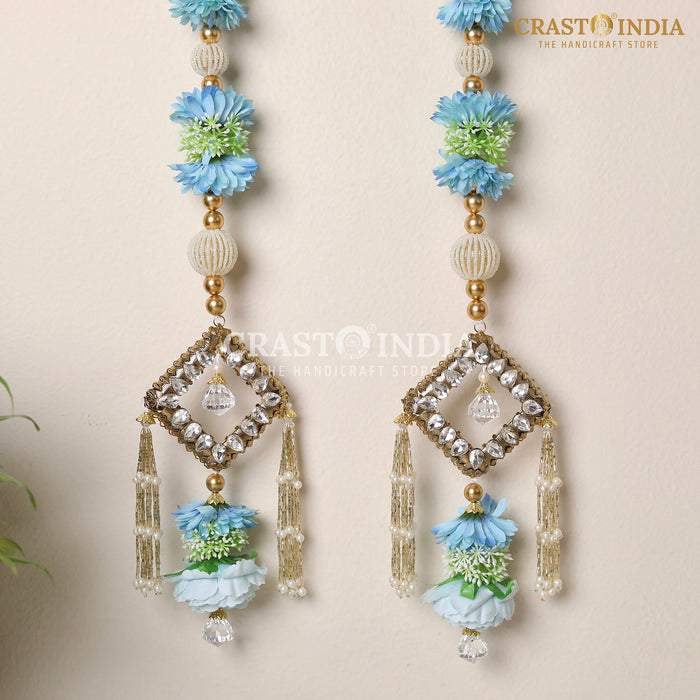 CRASTO INDIA HANDCRAFTED FESTIVE SIDE-HANGINGS #107