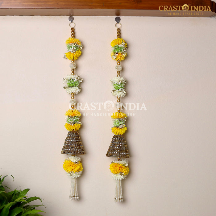 CRASTO INDIA HANDCRAFTED FESTIVE SIDE-HANGINGS #111