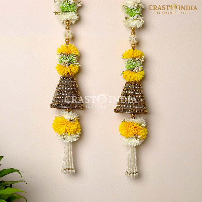 CRASTO INDIA HANDCRAFTED FESTIVE SIDE-HANGINGS #111