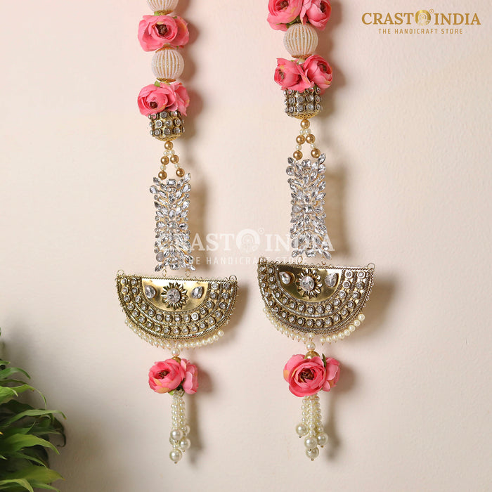 CRASTO INDIA HANDCRAFTED FESTIVE SIDE-HANGINGS #108