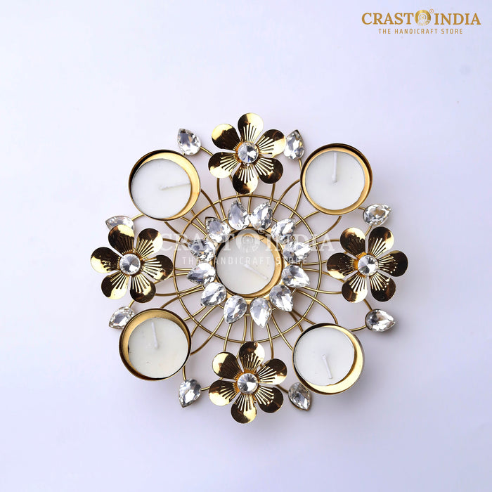 CRASTO INDIA HANDCRAFTED FESTIVE DIYA #124 (1 PAIR)