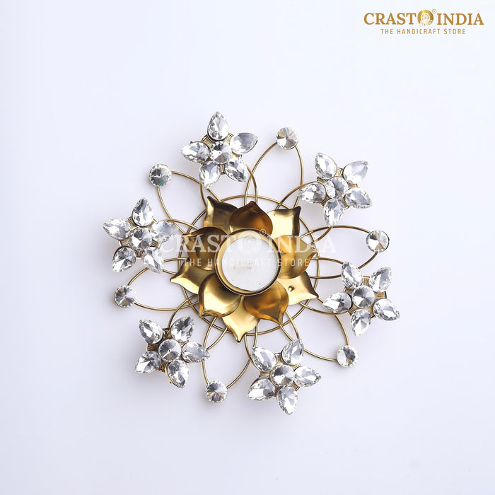 CRASTO INDIA HANDCRAFTED FESTIVE DIYA #123 (1 PAIR)