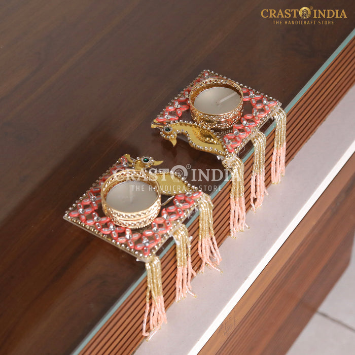 CRASTO INDIA HANDCRAFTED FESTIVE DIYA #113 (PAIR)