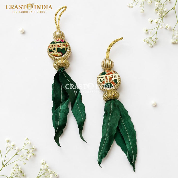 CRASTO INDIA HANDCRAFTED FESTIVE SHUBH LABH-GIFT BAG COMBO #1 (PACK OF 5)