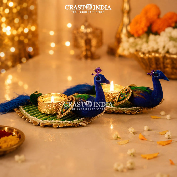 CRASTO INDIA HANDCRAFTED FESTIVE DIYA #177 (PAIR) (Copy)