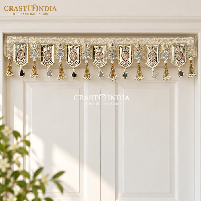 CRASTO INDIA HANDCRAFTED FESTIVE TORAN #236 (1 PC)