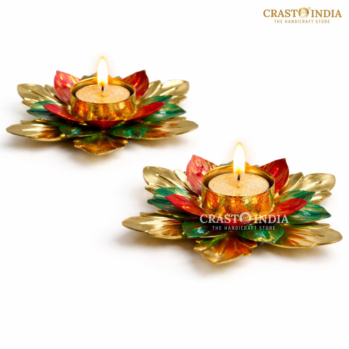 CRASTO INDIA HANDCRAFTED FESTIVE DIYA #137 (PAIR)