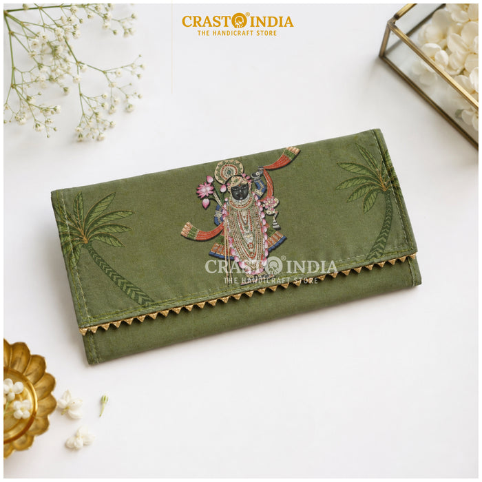 CRASTO INDIA HANDCRAFTED SHRI KRISHNA PRINT ENVELOPES (PACK OF 5)