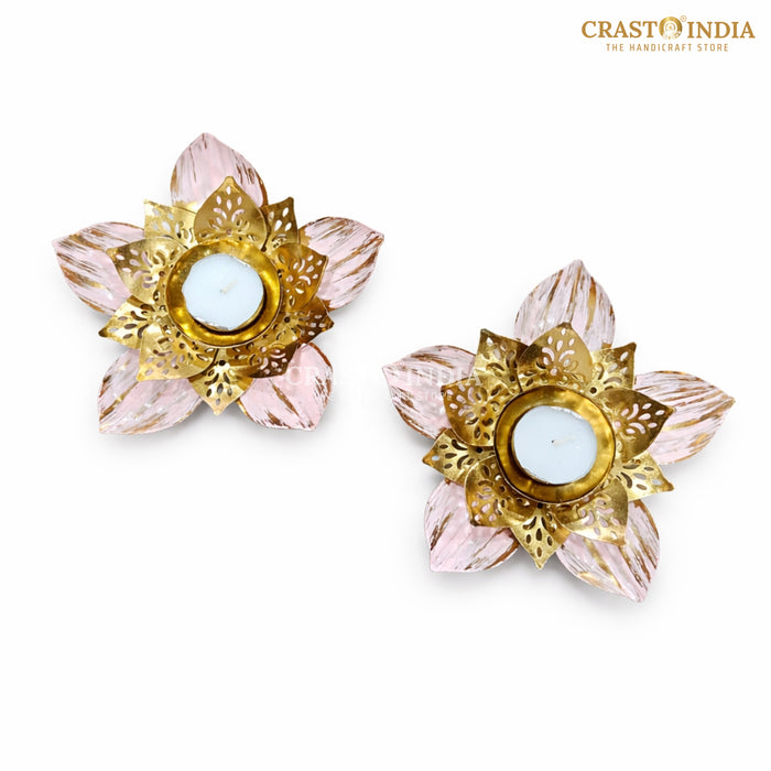CRASTO INDIA HANDCRAFTED FESTIVE DIYA #132 (PAIR)