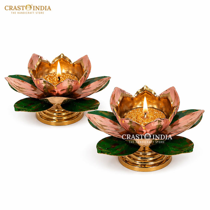 CRASTO INDIA HANDCRAFTED FESTIVE DIYA #167 (PAIR)
