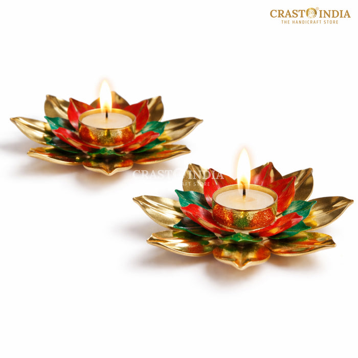 CRASTO INDIA HANDCRAFTED FESTIVE DIYA #133 (PAIR)