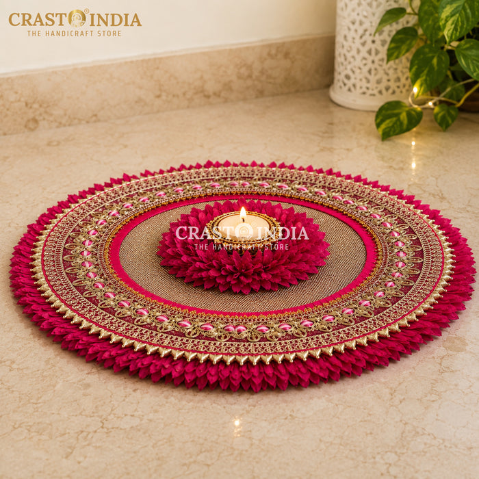 CRASTO INDIA HANDCRAFTED FESTIVE RANGOLI #127