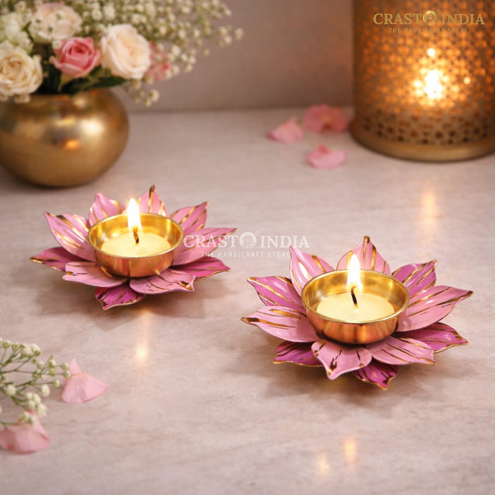 CRASTO INDIA HANDCRAFTED FESTIVE DIYA #131 (PAIR)