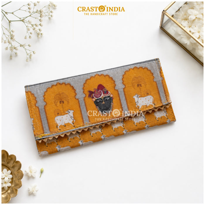 CRASTO INDIA HANDCRAFTED SHRI KRISHNA PRINT ENVELOPES (PACK OF 5)