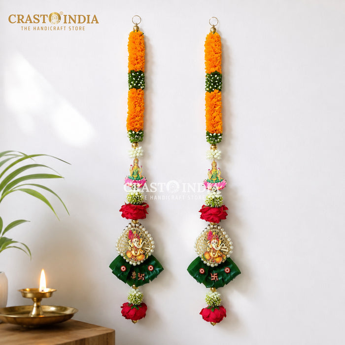 CRASTO INDIA HANDCRAFTED FESTIVE SIDE-HANGINGS #122