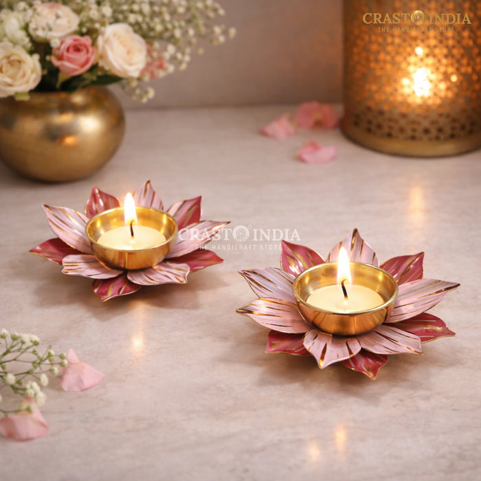 CRASTO INDIA HANDCRAFTED FESTIVE DIYA #131 (PAIR)