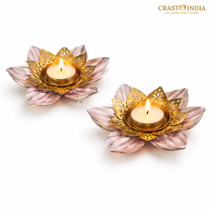 CRASTO INDIA HANDCRAFTED FESTIVE DIYA #132 (PAIR)