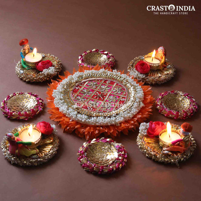 CRASTO INDIA HANDCRAFTED FESTIVE RANGOLI #19