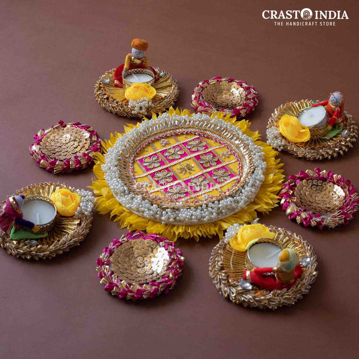 CRASTO INDIA HANDCRAFTED FESTIVE RANGOLI #19