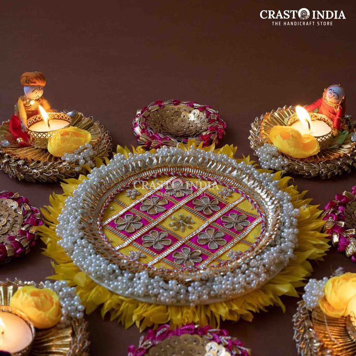 CRASTO INDIA HANDCRAFTED FESTIVE RANGOLI #19