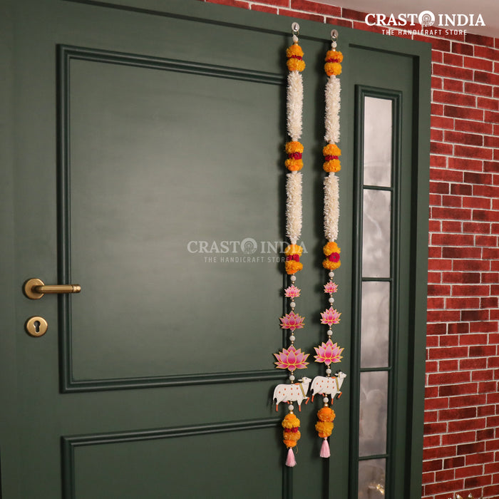 CRASTO INDIA HANDCRAFTED FESTIVE SIDE-HANGINGS #2 (PAIR)