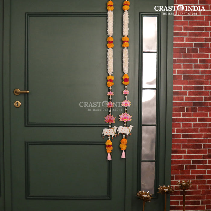CRASTO INDIA HANDCRAFTED FESTIVE SIDE-HANGINGS #2 (PAIR)