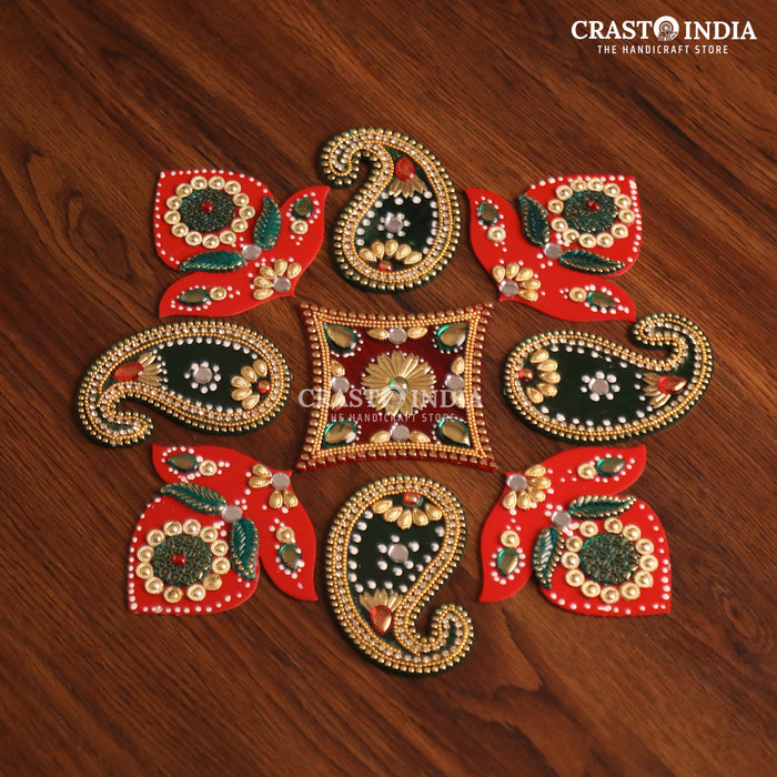 CRASTO INDIA HANDCRAFTED FESTIVE RANGOLI #41