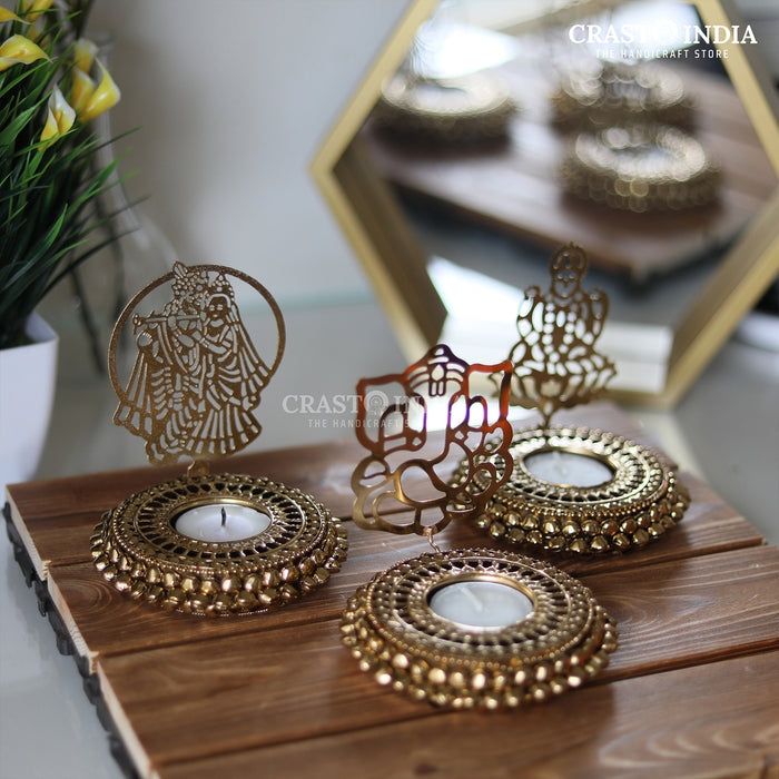 CRASTO INDIA HANDCRAFTED LAKSHMI FESTIVE DIYA #27 (1 PC)