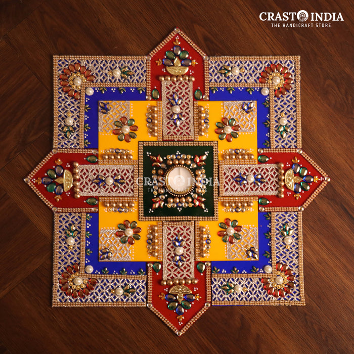 CRASTO INDIA HANDCRAFTED FESTIVE RANGOLI #49