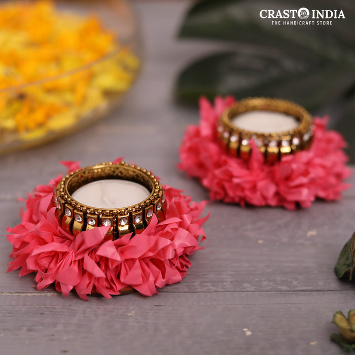 CRASTO INDIA HANDCRAFTED FESTIVE DIYA #28 (PAIR)