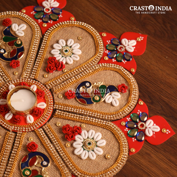 CRASTO INDIA HANDCRAFTED FESTIVE RANGOLI #51