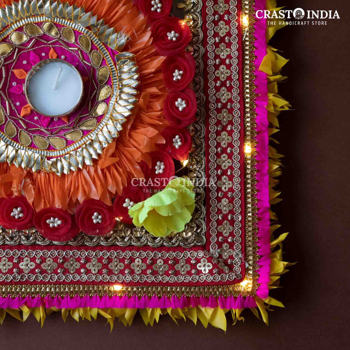 CRASTO INDIA HANDCRAFTED FESTIVE RANGOLI #23
