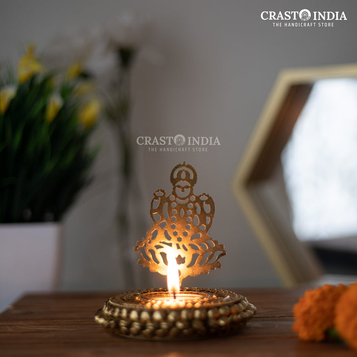 CRASTO INDIA HANDCRAFTED LAKSHMI FESTIVE DIYA #27 (1 PC)