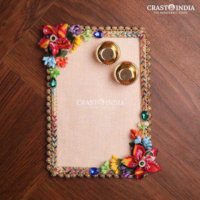 CRASTO INDIA HANDCRAFTED FESTIVE POOJA THALI #18