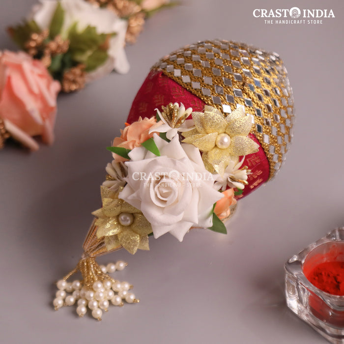 CRASTO INDIA HANDCRAFTED FESTIVE NARIYAL #2