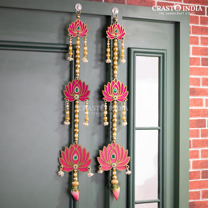 CRASTO INDIA HANDCRAFTED FESTIVE SIDE-HANGINGS #11 (PAIR)