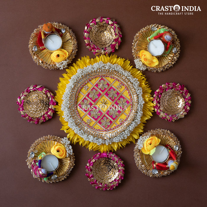 CRASTO INDIA HANDCRAFTED FESTIVE RANGOLI #19
